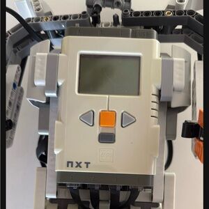 LEGO NXT Robotics Kit with Gray and Orange Accents